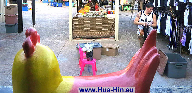 Buying clothes Grand Market Hua Hin