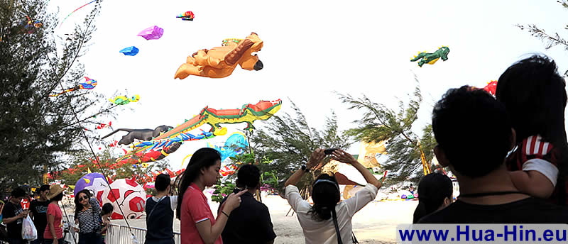 kite festival Cha-Am beach