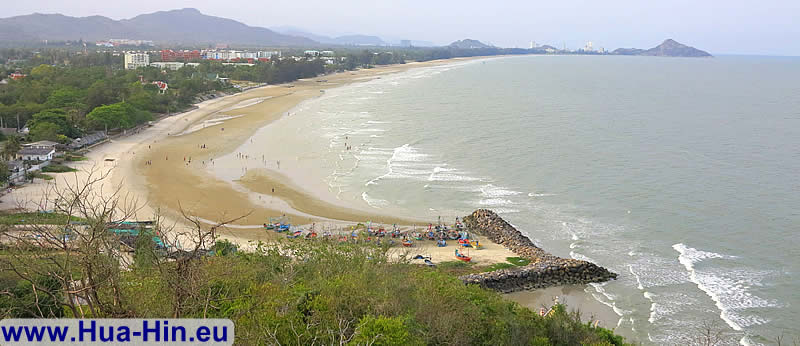 Beautiful view Suan Son beach Hua Hin
