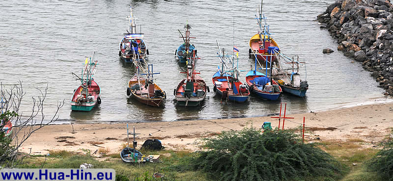 Fishing boats Khao Tao Hua Hin