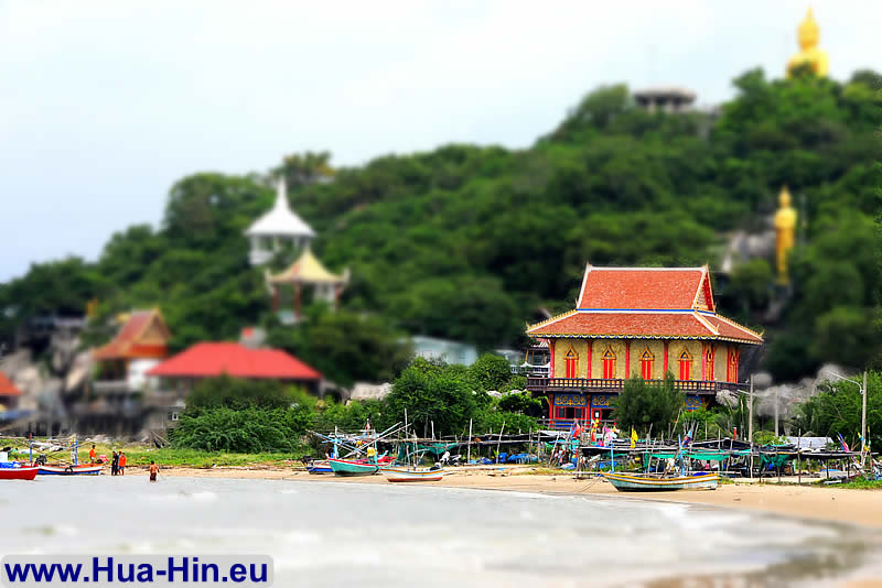 Miniature Effect Photo Khao Tao beach Hua Hin